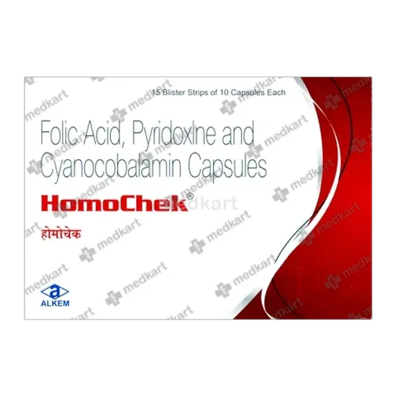 homochek capsule 10's